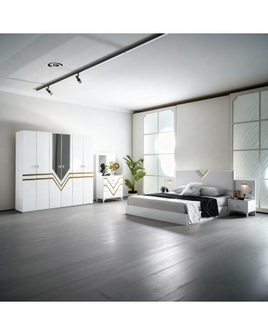 Set Dormitor Cod122 + Saltea 180x200cm