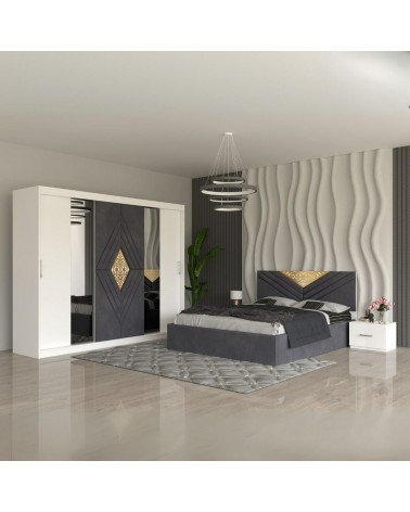 Set Dormitor Imperial + Saltea 160x200cm