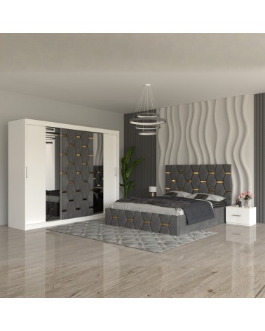 Set Dormitor Sofia + Saltea 160x200cm